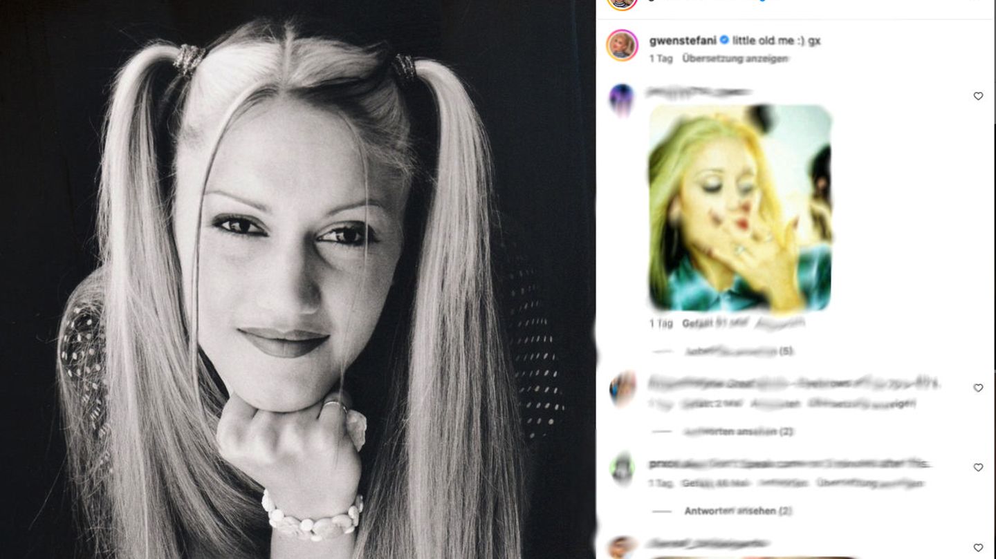 Vip-News: Gwen Stefani Shows Off Her Little Old Me