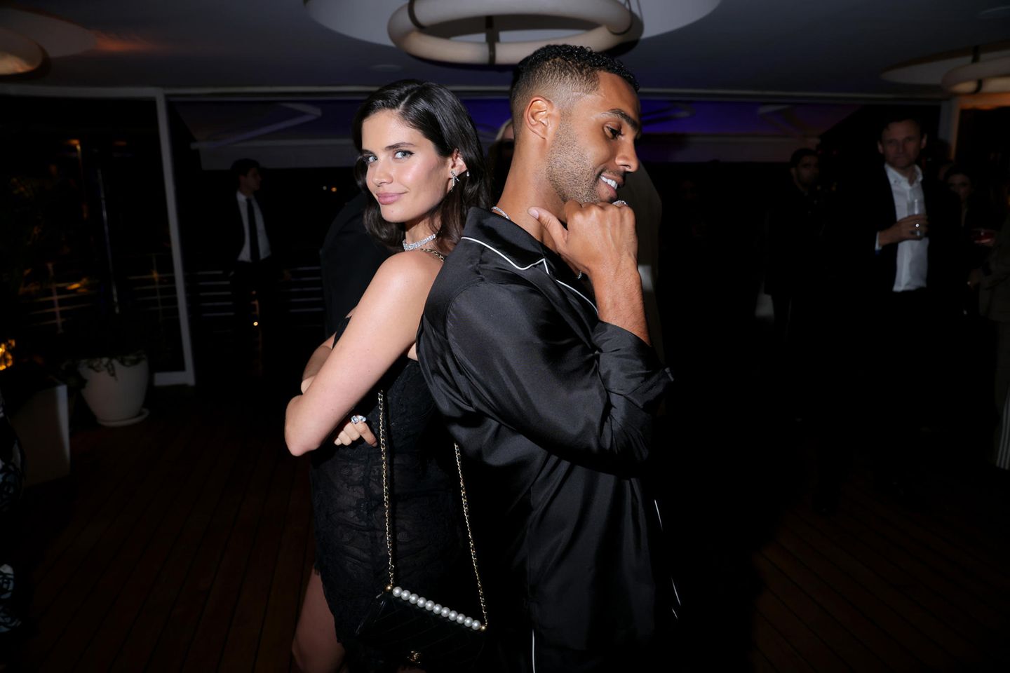 Sara Sampaio and Lucien Laviscount