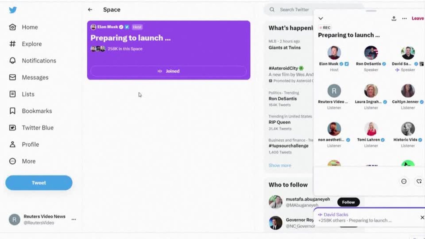 Video DeSantis Wahlkampfstart mit TwitterPanne STERN.de