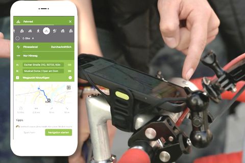 Diese Navi-Apps bringen Fahrradfahrer sicher ans Ziel