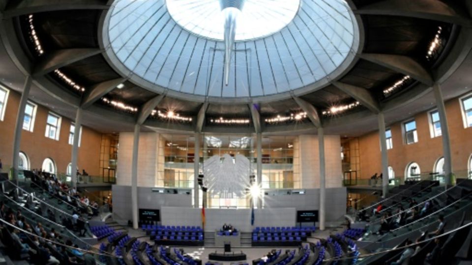 Plenum des Bundestag