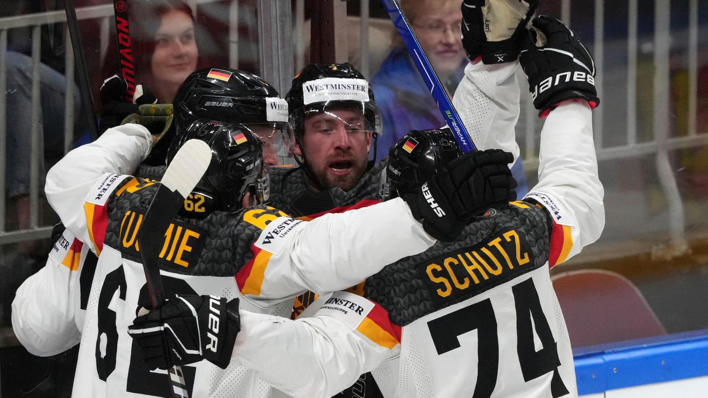 World Cup in Riga: German ice hockey team moves into the semi-finals