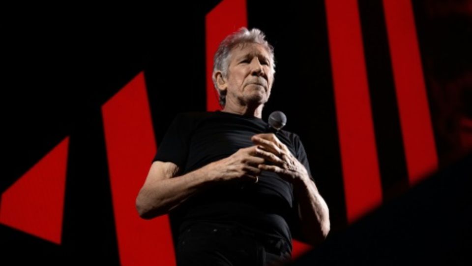 Roger Waters bei Auftritt in Paris