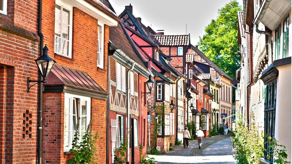 Altstadtgasse in Lüneburg