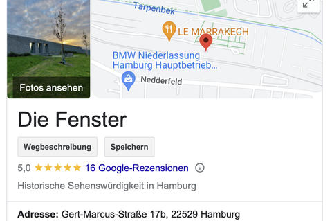 Google-Suchergebnis zu "Die Fenster"
