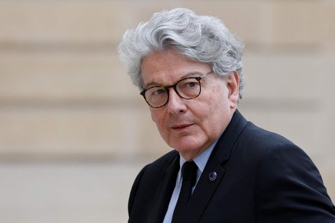 EU-Binnenmarktkommissar Thierry Breton fordert mehr Transparenz von Twitter. 
