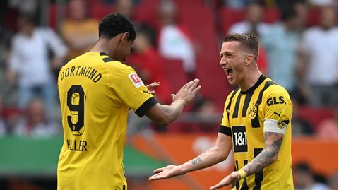 Können die BvB-Spieler Sebastien Haller und Marco Reus heute auf den Sieg einschlagen? Das Finale der Bundesliga verspricht große Spannung. 