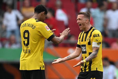 Können die BvB-Spieler Sebastien Haller und Marco Reus heute auf den Sieg einschlagen? Das Finale der Bundesliga verspricht große Spannung. 