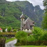 Kirche in Theth, Albanien
