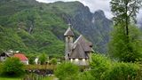 Kirche in Theth, Albanien