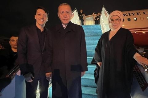 Mesut Özil und Erdogan