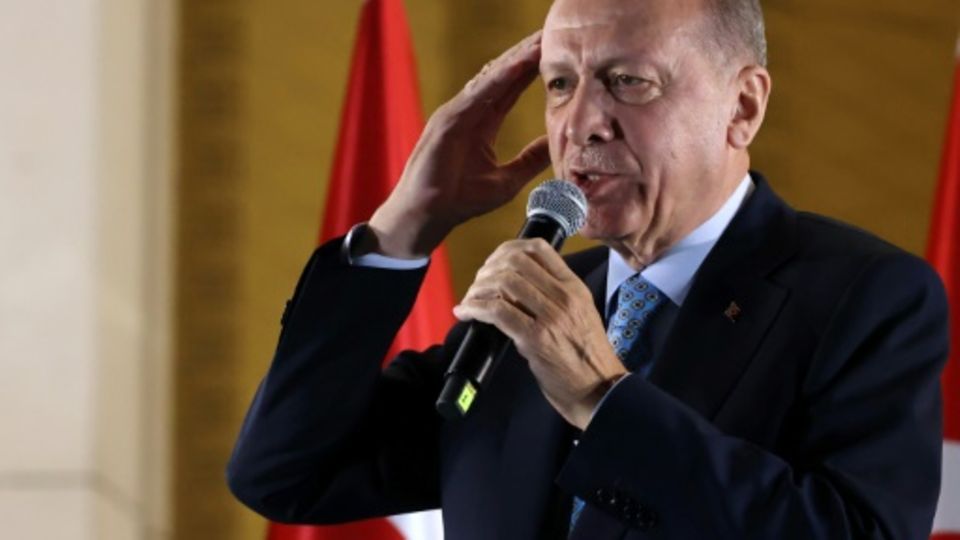 Erdogan bei Ansprache in Ankara