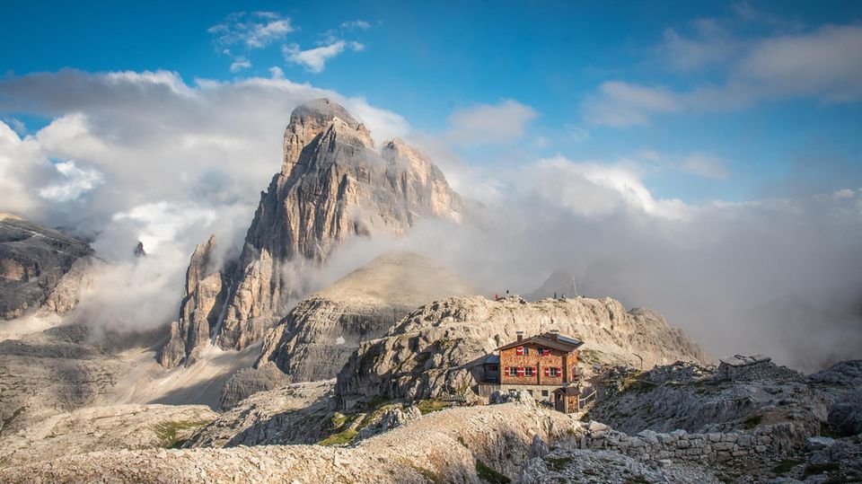 Büllelejochhütte Dolomiten