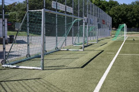 Der Ort der Schlägerei: der Fußballplatz des SV Viktoria Preußen e.V. im Frankfurter Stadtteil Eckenheim.
