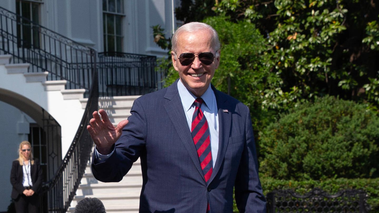 US-Präsident Joe Biden verlässt das Weiße Haus