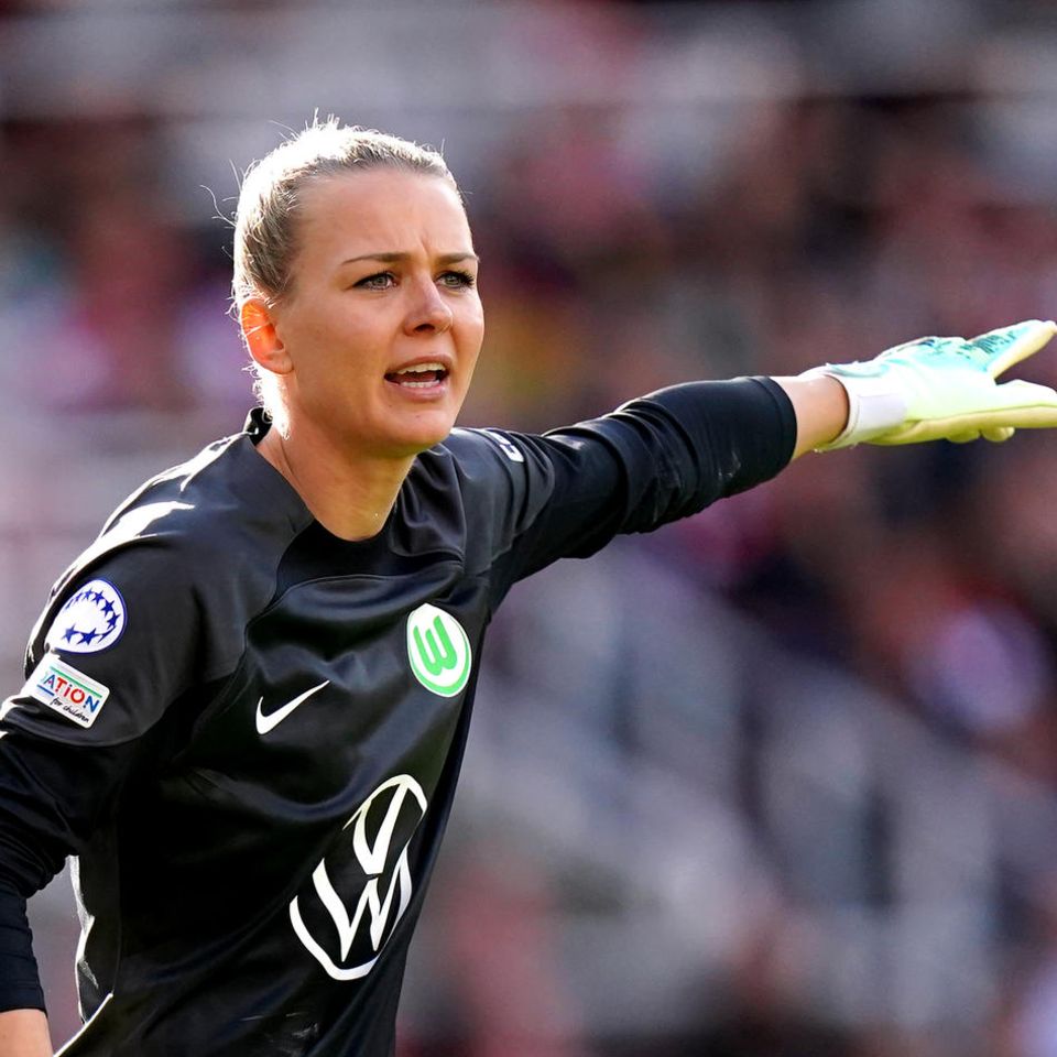 Merle Frohms,goalkeeper for Germany