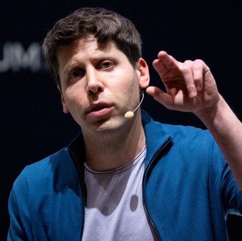 Sam Altman, Geschäftsführer (CEO) von OpenAI und Erfinder der KI-Software ChatGPT