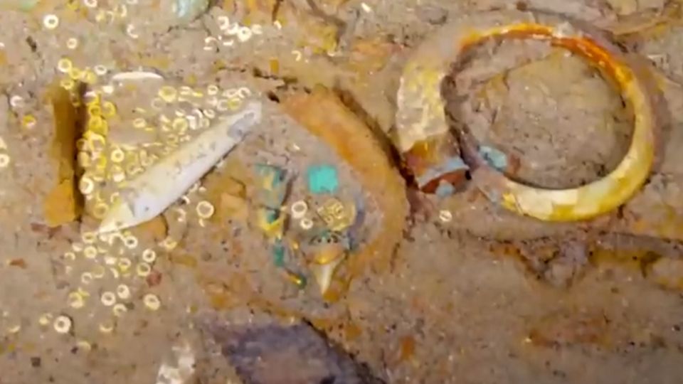 Dank 3D-Scan: Gold-Schmuck in der Titanic entdeckt Dank 3D-Scan: Gold-Schmuck in der Titanic entdeckt