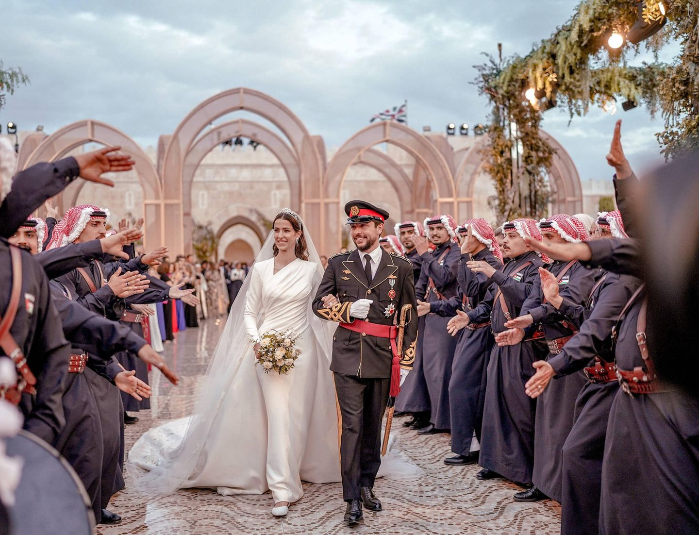 Jordaniens Kronprinz hat geheiratet