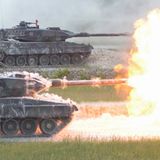 Überwältigende Feuerkraft. Leopard 2A6 mit der verlängerten Glattrohrkanone.