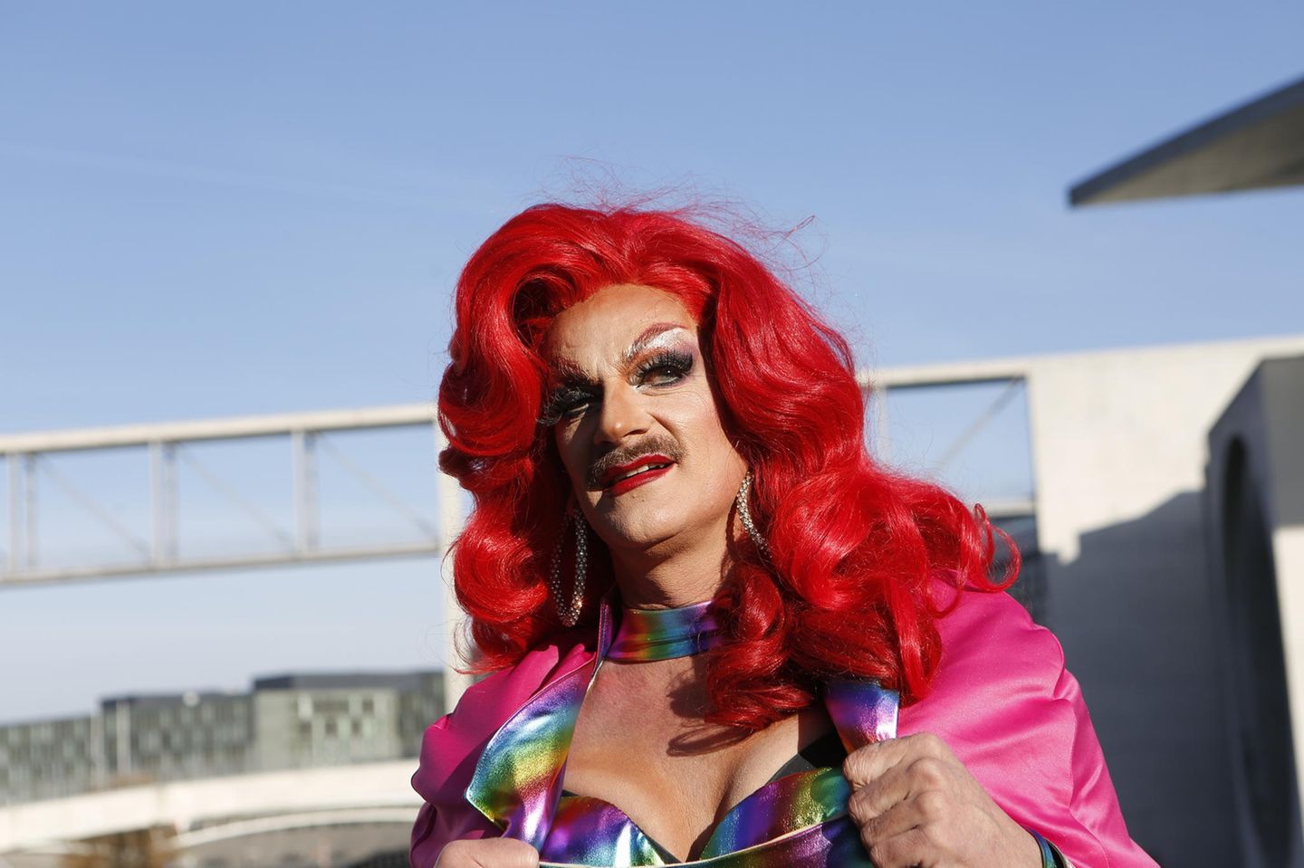 Drag Queen bei der Bundespräsidentenwahl