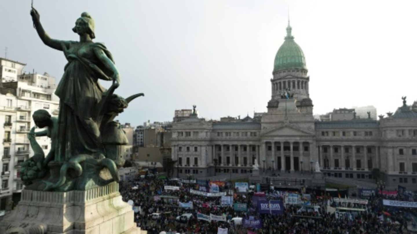 Kundgebung in Buenos Aires