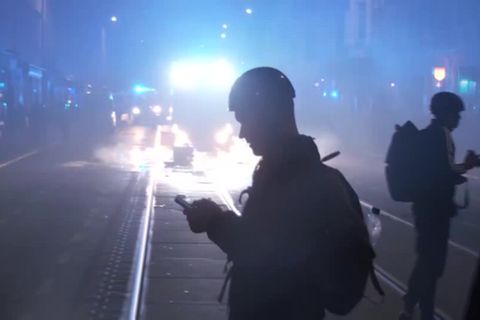 Video: Nächtliche Krawalle in Leipzig