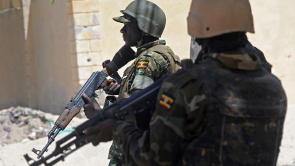 Ugandische Soldaten sind Teil einer Mission in Somalia