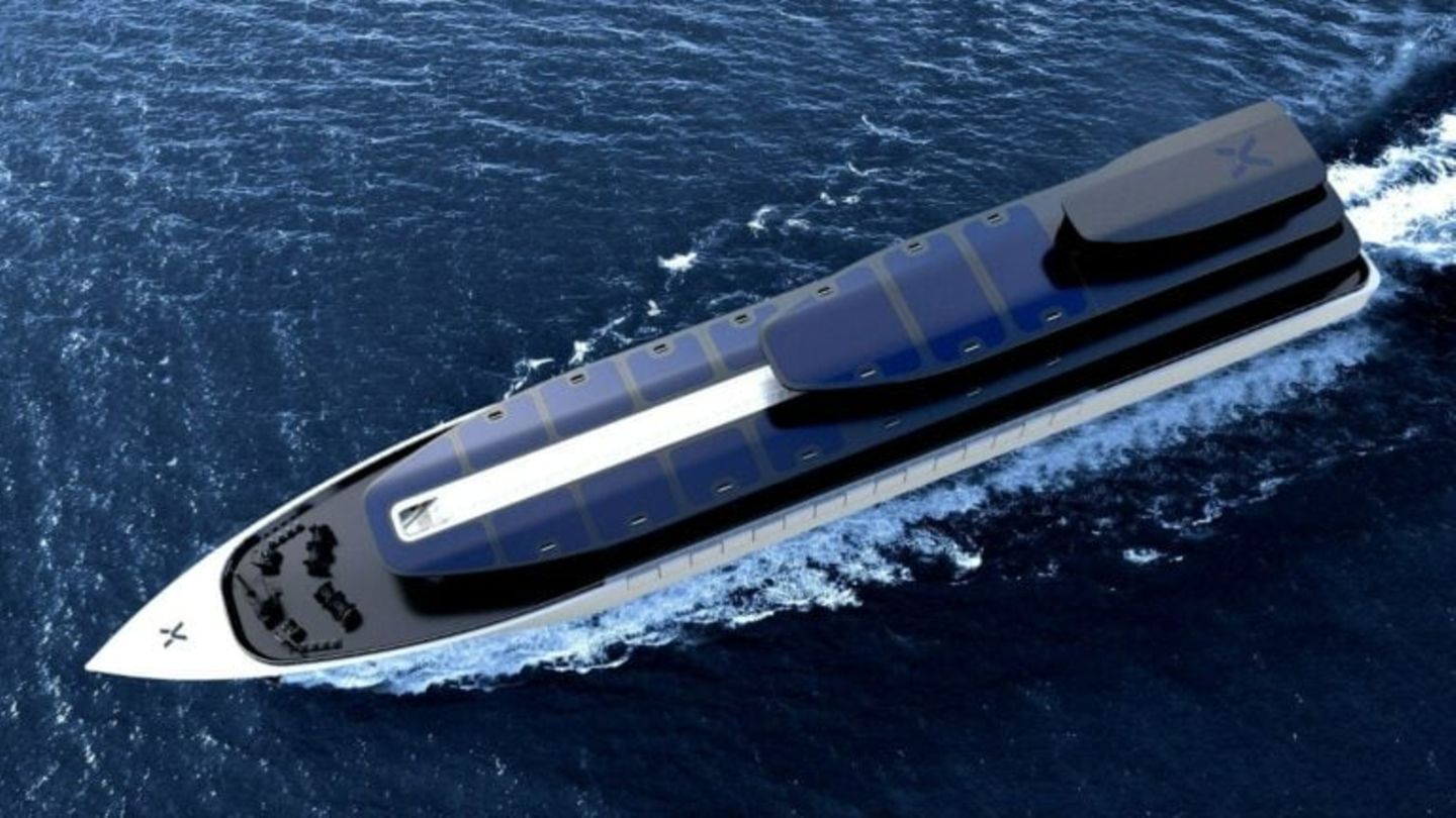 Batterietanker Schiff Power X Tanker X