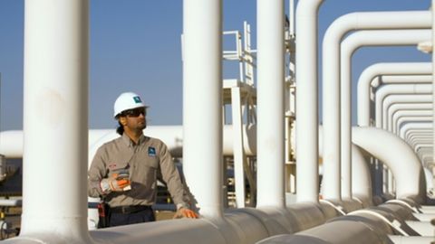 Anlage des saudiarabischen Ölkonzerns Aramco