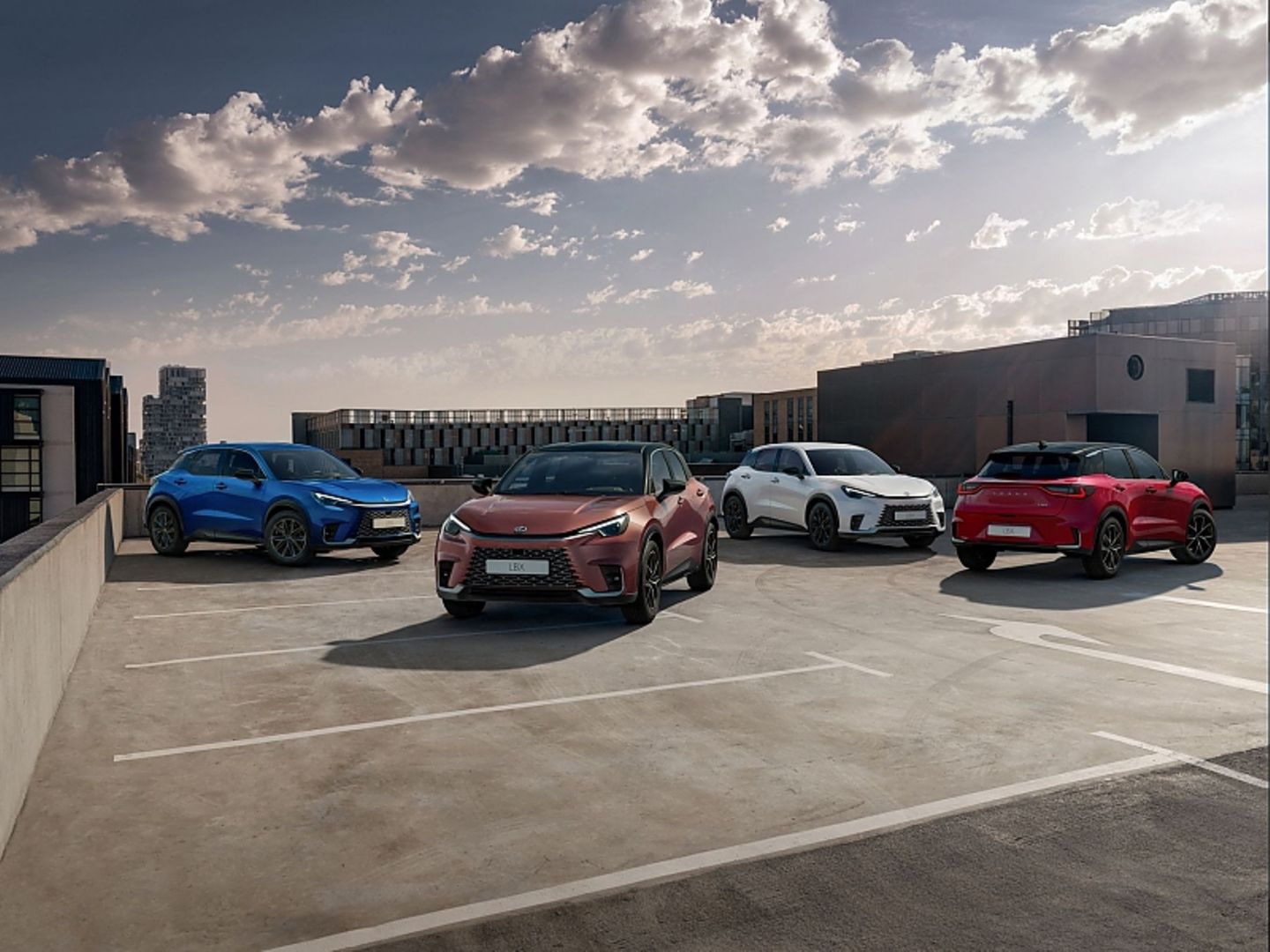 Die verschiedenen Atmosphären des Lexus LBX