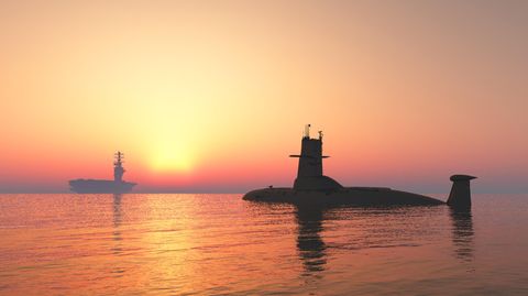 Symbolbild - ein U-Boot mit einem magnetohydrodynamischen Unterwasserantrieb gibt es noch nicht. Und auch das DARPA Pump Programm wird maximal einen Demonstrator hervorbringen.