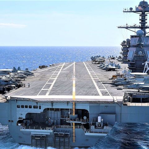 Di eUSS "Gerld R. Ford" ist der mächtigste und teuerste Träger der Welt.