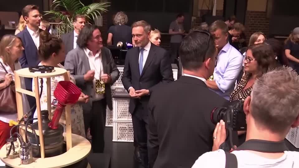 Video: Lindner wirbt für digitales Zentralbankgeld