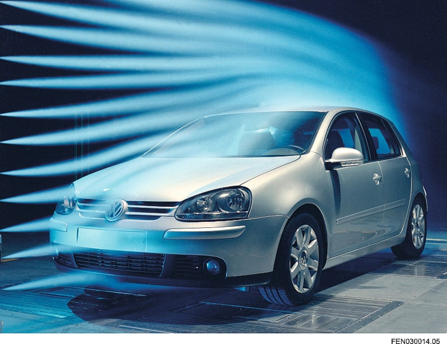 VW Golf Windkanal