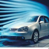 VW Golf Windkanal