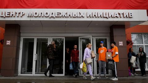 Russische Bürgerinnen und Bürger müssen in der Region Belgorod nahe der Grenze zur Ukraine evakuiert werden