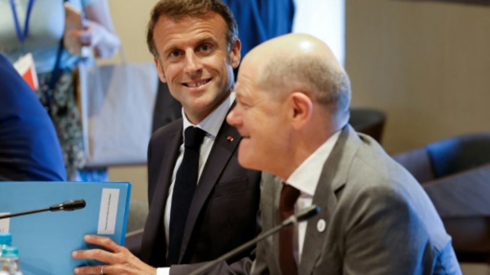 Emmanuel Macron und Olaf Scholz
