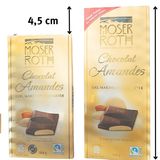 Um die Preiserhöhung bei der Eigenmarken-Schokolade Moser Roth zu verschleiern, hat sich Aldi Nord ganz besondere Mühe gegeben. Obwohl die Marzipan-Sorten nur noch 150 Gramm statt zuvor 184 oder 168 Gramm enthalten, hat Aldi die Packungen sogar größer gemacht (siehe Bild) und steckt jetzt fünf kleinere statt wie bisher vier Täfelchen hinein. Die versteckte Preiserhöhung beträgt laut Verbraucherzentrale Hamburg 15 Prozent. Zudem habe der Discounter auch noch an der Qualität gespart und den Marzipan-Anteil verringert, kritisieren die Verbraucherschützer. Aldi erklärt die Änderung der Packungsformate mit "produktionstechnischen Gründen". Von einer versteckten Preiserhöhung könne nicht gesprochen werden, "da die Preise im gesamten Schokoladensortiment zuletzt gestiegen sind". (Juni 2023)