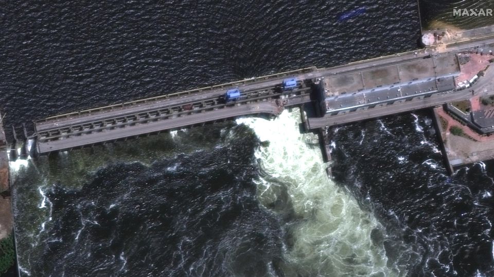 Staudamm Dnipro