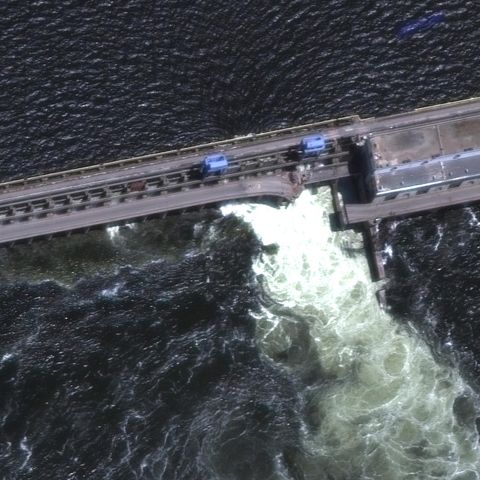 Staudamm Dnipro