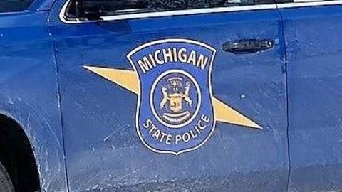 Ein Auto der Michigan State Police in den USA