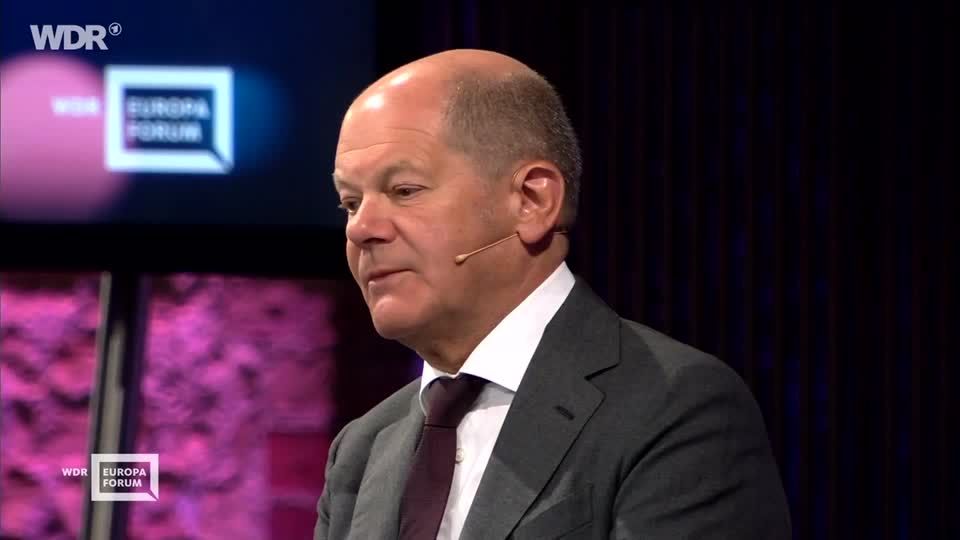 Video: Scholz sieht "neue Dimension" durch Staudammbruch