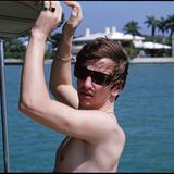 Ringo Starr der Beatles beim Baden in Miami 1964