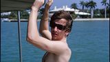 Ringo Starr der Beatles beim Baden in Miami 1964