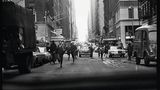 Fans verfolgen das Auto der Beatles in New York