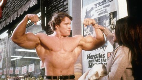Schwarzenegger in seiner ersten Filmrolle als "Hercules in New York"