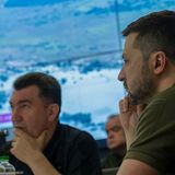 Wolodymyr Selenskyj bei einer Dringlichkeitssitzung