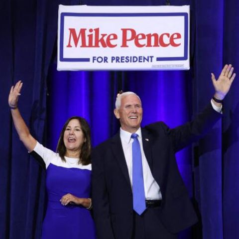 Ex-Vizepräsident Mike Pence geht ins Rennen gegen seinen früheren Chef