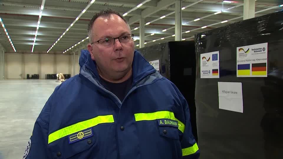 Video: Nach Dammbruch: Hilfe aus Deutschland vom THW